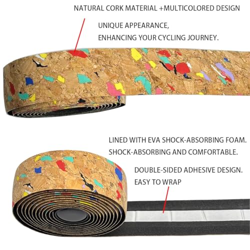 TIANXON Cork Handlebar Tape