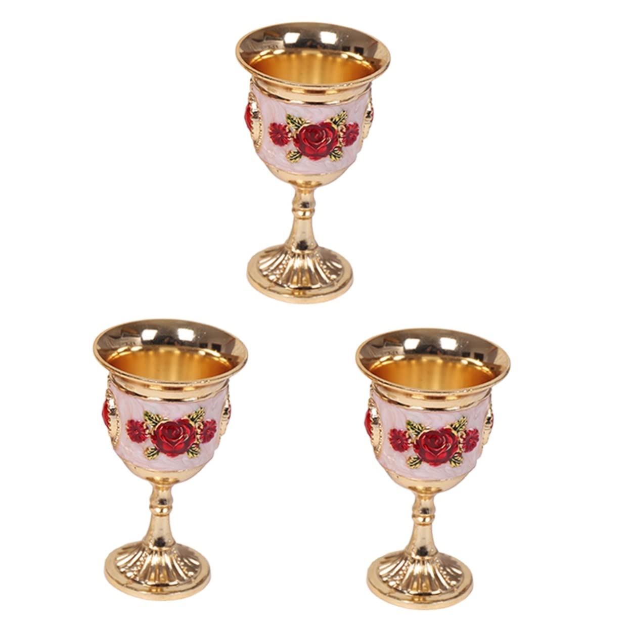 Gobelet en métal UPKOCH fini les verres brisés avec ce calice de vin en cuivre chic