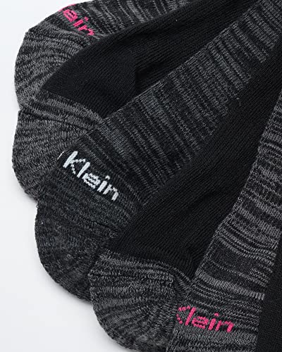 Image of Calvin Klein Womens No Show Socks - 6 Pack Breathable Cotton Blend Athletic Performance Low Cut Running Socks for Women