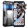 FOSSiBOT F106 Pro Rugged Smartphone Android 14, 6.58''FHD Celluare Antiurto, 12000mAh/30W Telefono Indistruttibile, 15GB + 256GB/TF 1TB Rugged Phone, 512LM Lighting/110dB Altoparlante - Dual SIM/NFC