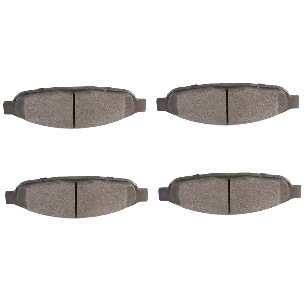 SCITOO D997 Front Semi-Metal Brake Pads Sets Fit For Chrysler Pacifica 2004-2008