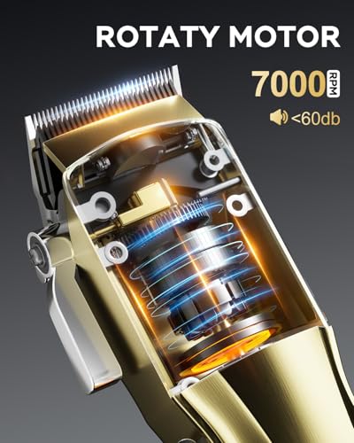 image for GinJee Hair Clippers for Men Professional Cordless & Corded - Barber C