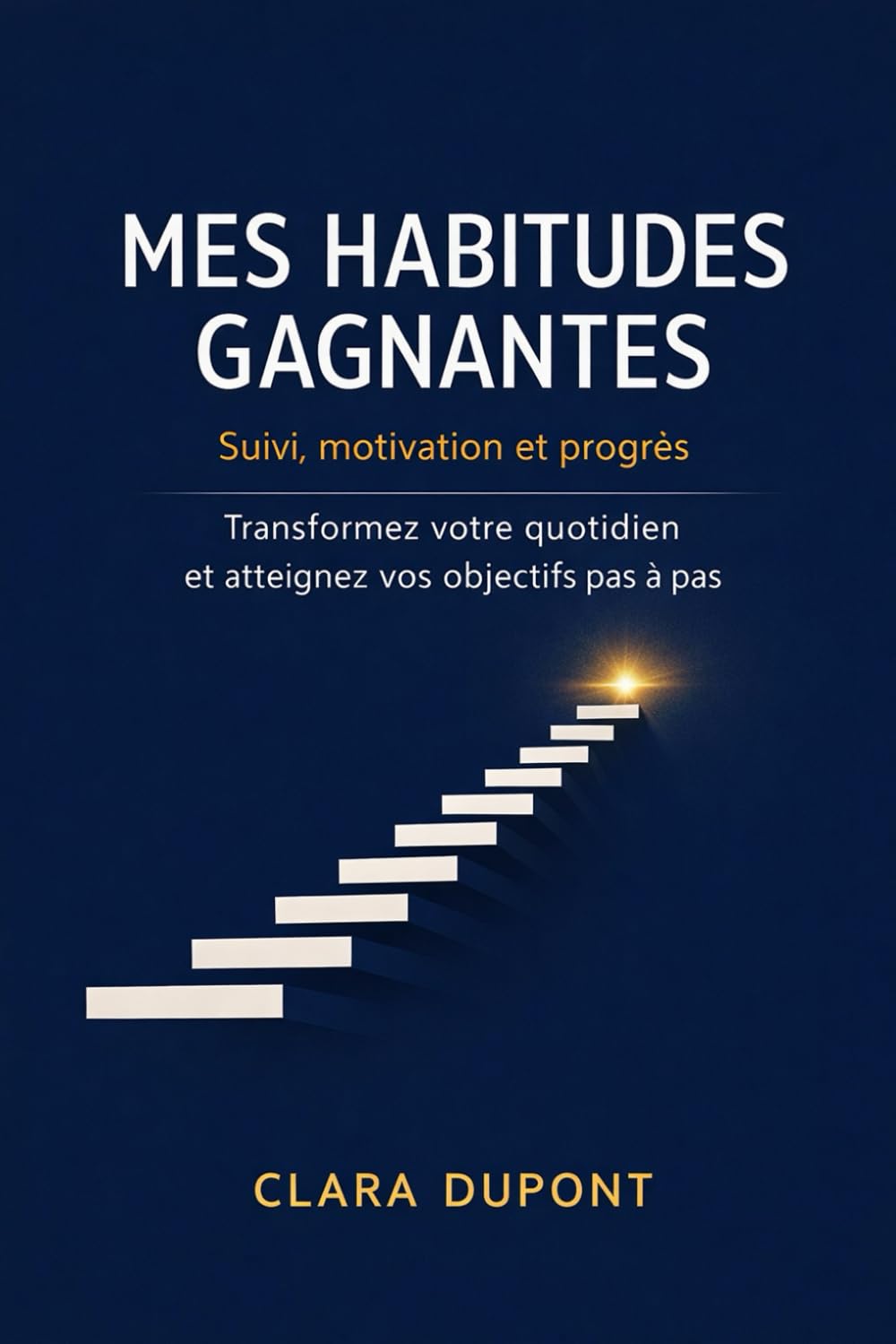 Mes habitudes gagnantes : Suivi, motivation et progrès: Transformez votre quotidien et atteignez vos objectifs pas à pas
