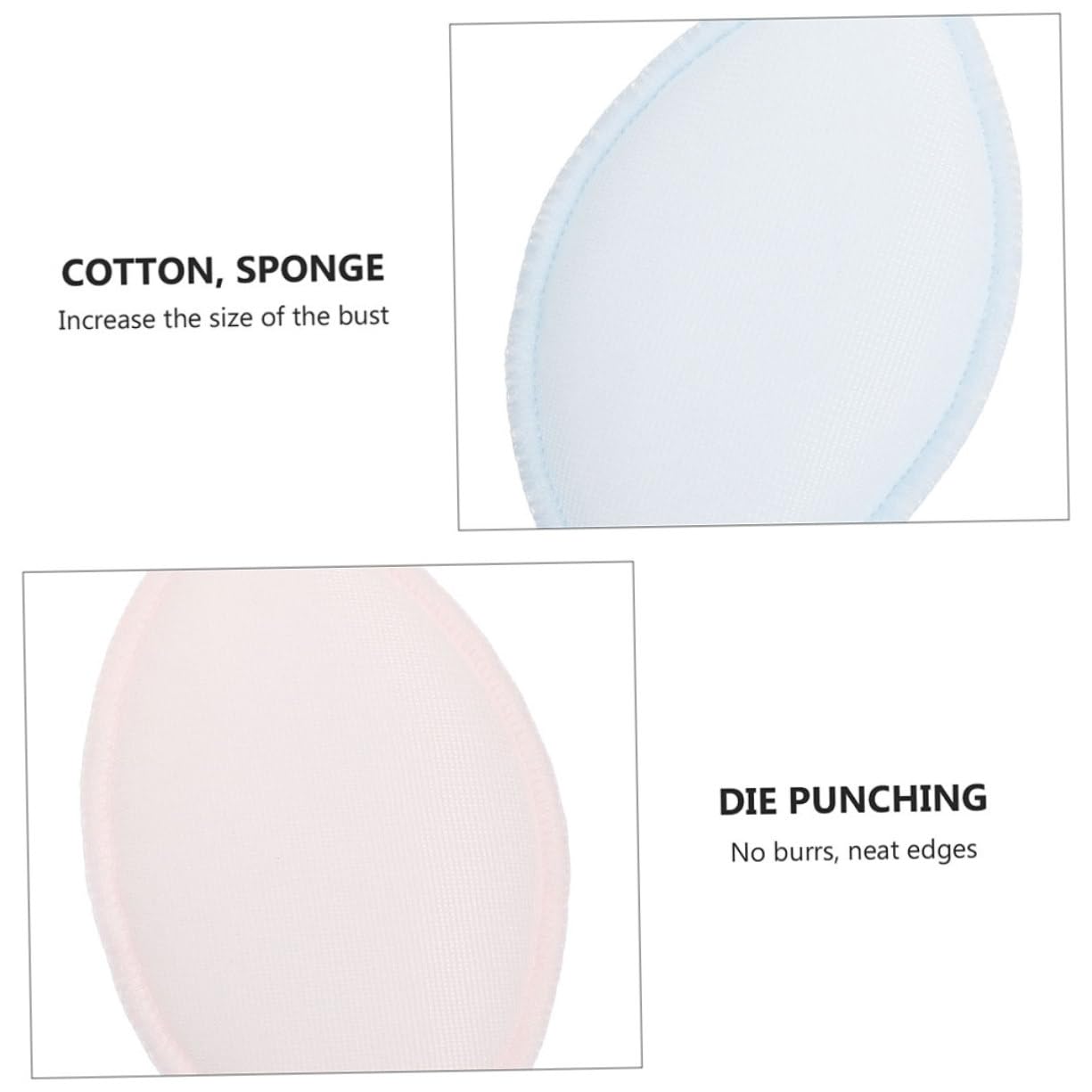 VALICLUD 30pares Almohadillas De Acolchado Para Sujetadores Inserciones De y Duradera De Almohadillas Para Sujetadores Para Deportes Yoga Trajes De Baño y Ropa Casual Aleatorios