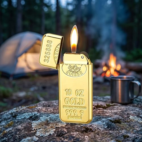 Encendedor de butano recargable de llama ajustable, ideal para camping y barbacoas 6