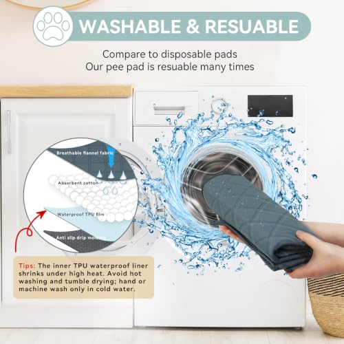 Image of Siedihit Dog Playpen with Washable Pee Pad, Dogs Tent Crate Cage Indoor /Outdoor, Portable Pop Up Dog Kennel with Carrying Bag for Rabbits, Removable Top (Grey with Pad, Extra Large)