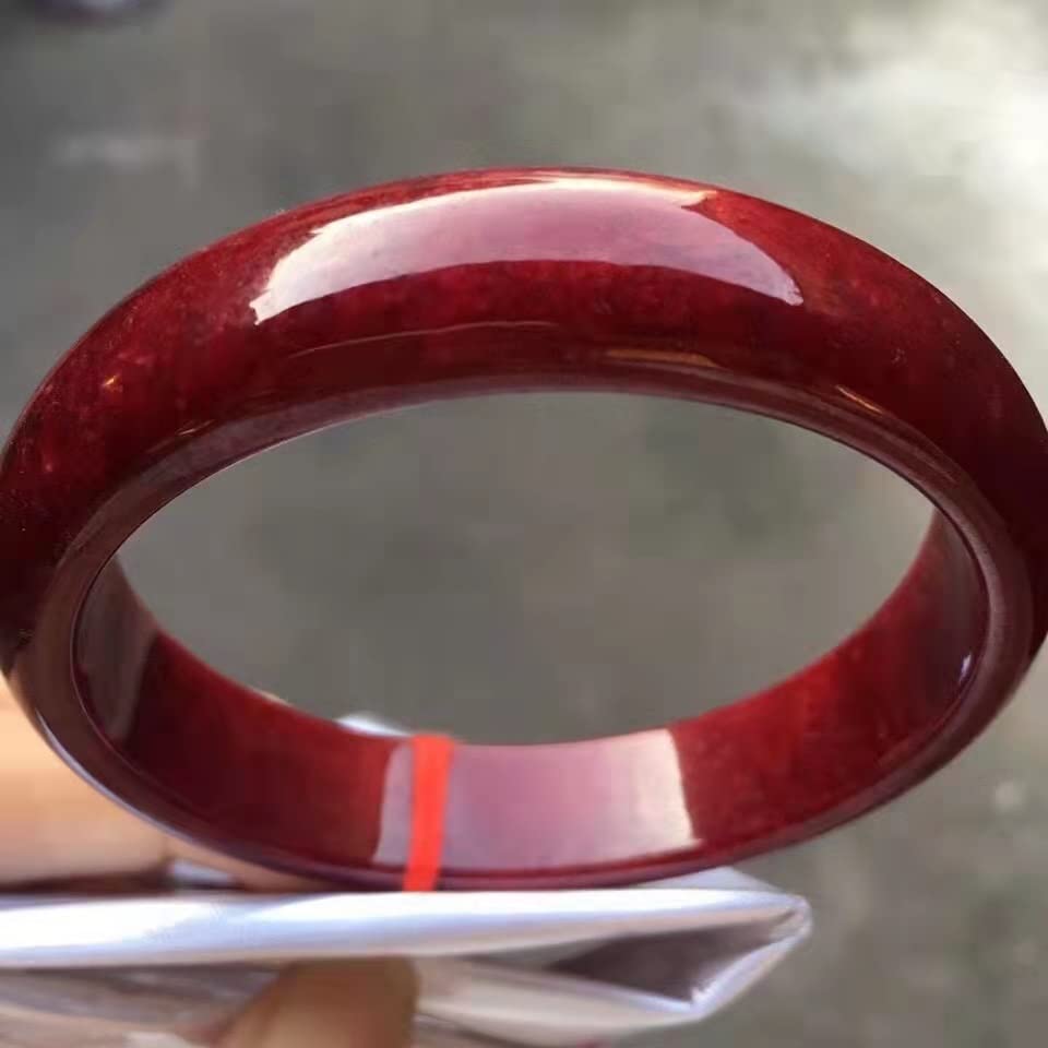 Emerald Real Jade Original Ecological Copywriting Bracelet Accessories Jewelry(59-60mm)4