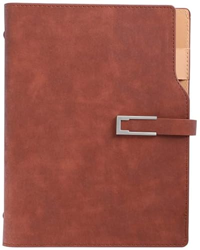 A5 ルーズリーフ ノート ビジネス オフィス ギフト メモ帳セット カスタマイズ可能 (色: A、サイズ: A5)