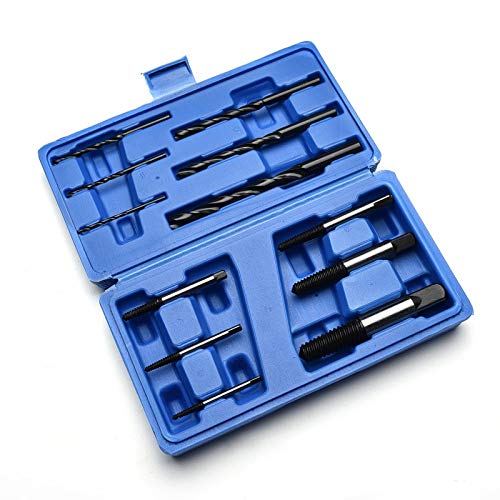 Kit extractor de tornillos y brocas 12 piezas