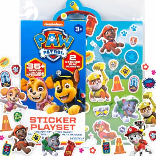 Image of Paw Patrol Puffy Sticker Playset (Pack of 12)