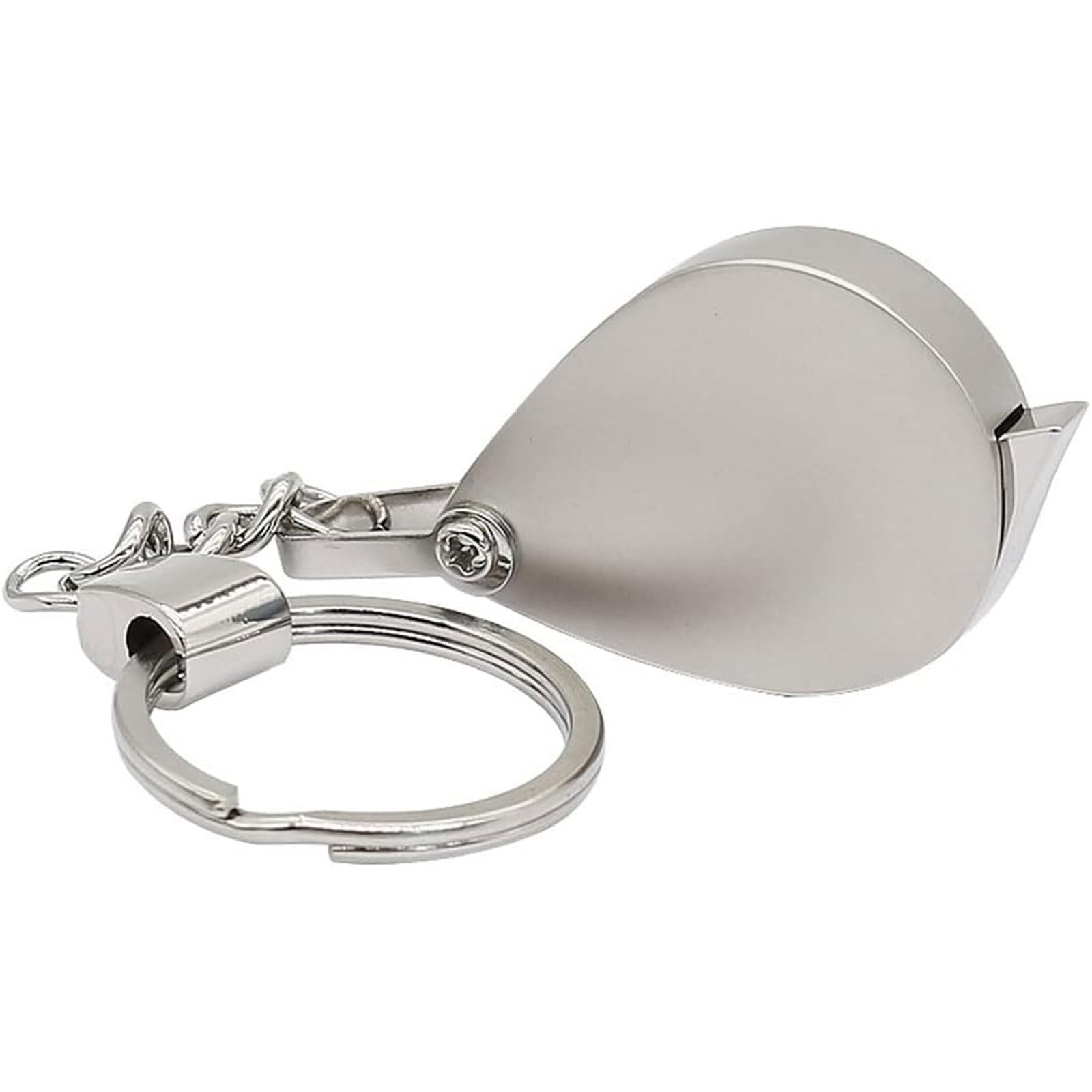 Lupa Lupa Plegable Lupa portátil de Metal de 30x con diseño de Llavero, tamaño pequeño, fácil de Transportar y Usar al Salir