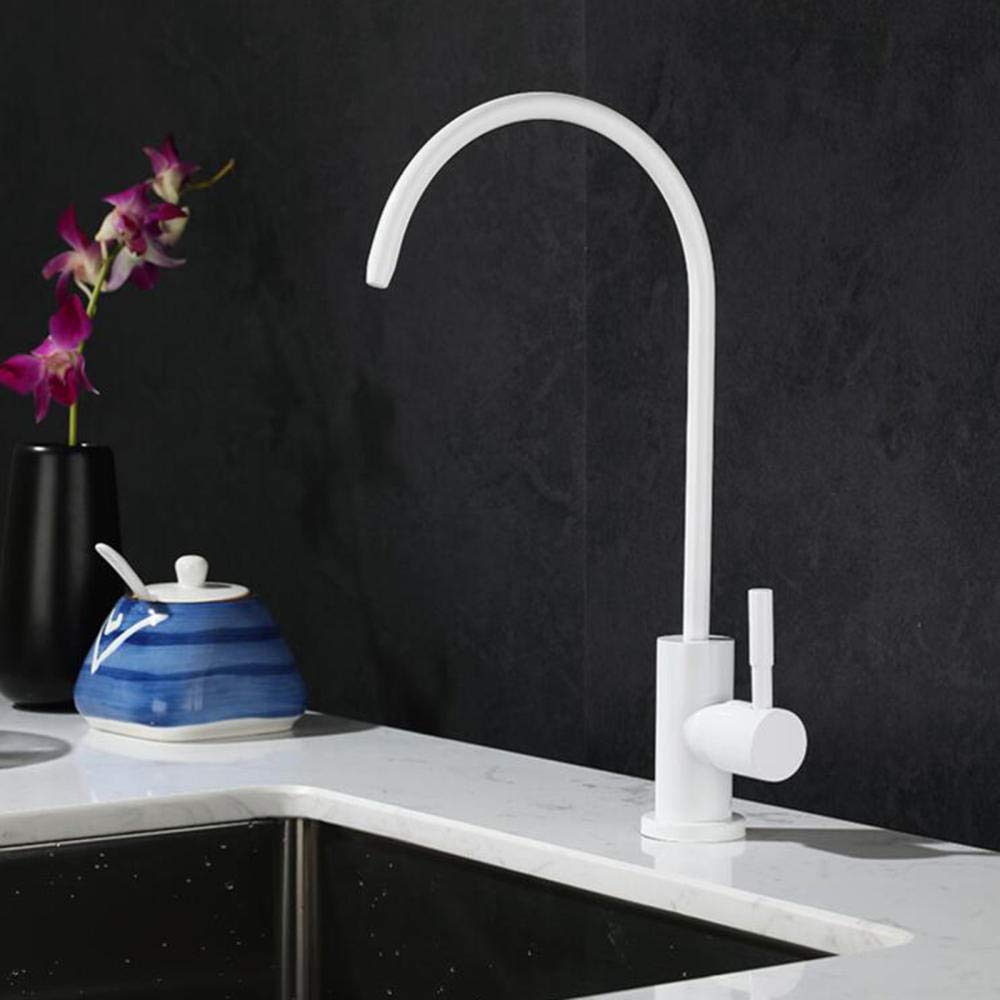MXXQRHF Kitchen Faucet Osmosis 1/4" Faucet Kitchen Drinking Water Water Purifier Gooseneck Faucet Stainless Steel Water Treatment Direct Drinking Kitchen Faucets,