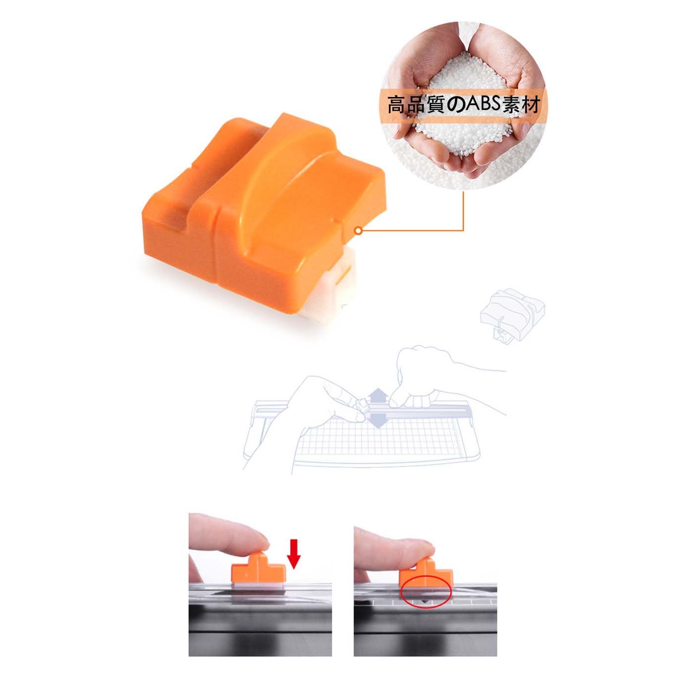 Amazon.co.jp: ペーパーカッター ミニ裁断機 切断機 スライドカッター