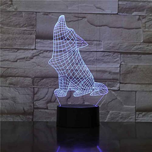 Lampada 3D LED Acrilica A Forma Di Maiale, 16 Colori Con Telecomando, Luce Notturna USB Per Camera Bambini, Regalo Originale