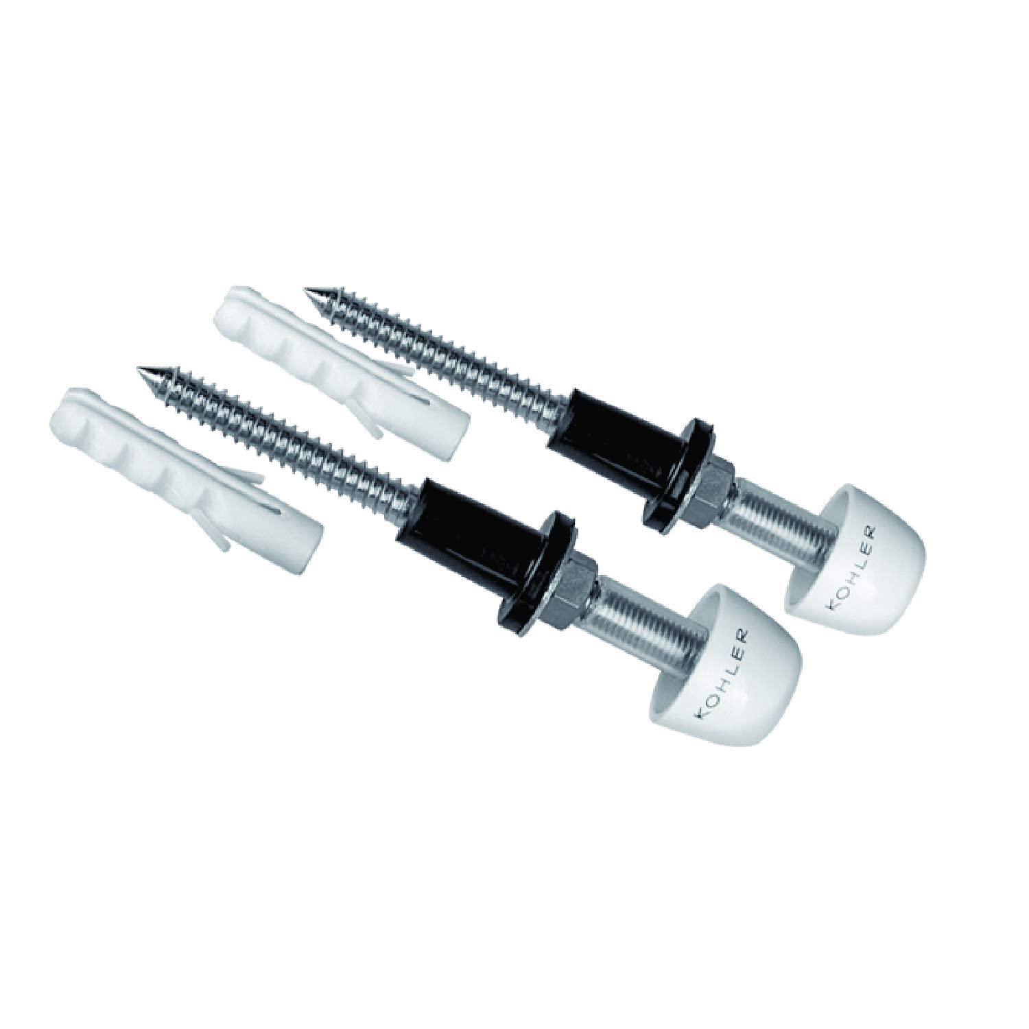 Kohler M12 Rack Bolt 1213309-0 For Kohler Wall-Hung Toilets (White, 1 Piece)