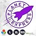 Decus Futurama Planet Express L 0153 (Viola) // Adesivo OEM JDM Style Vinyl Transfer