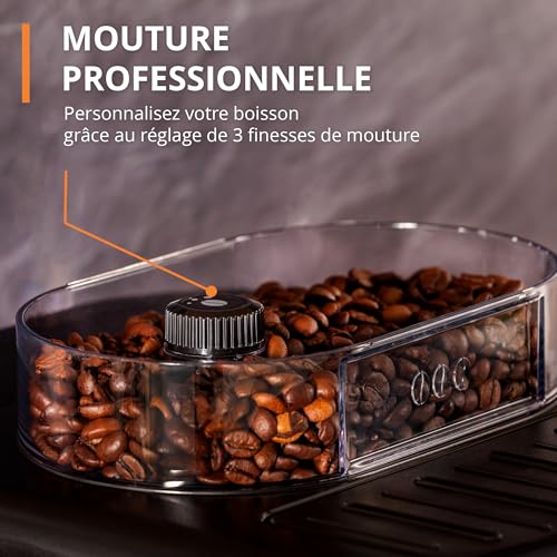 Krups Automatic Coffee Machine 1.8 L 15 Bar, Cappuccinoplus Nozzle) White