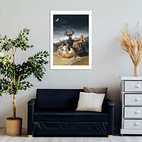 Impression d'art Francisco de Goya Witches Sabbath grand format affiche poster mat