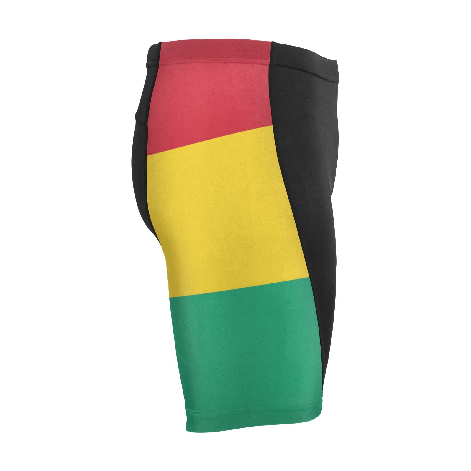 Guinea Flag Men's Bike Shorts Padded Cycling Bicycle Biking Shorts Tight Multicolor