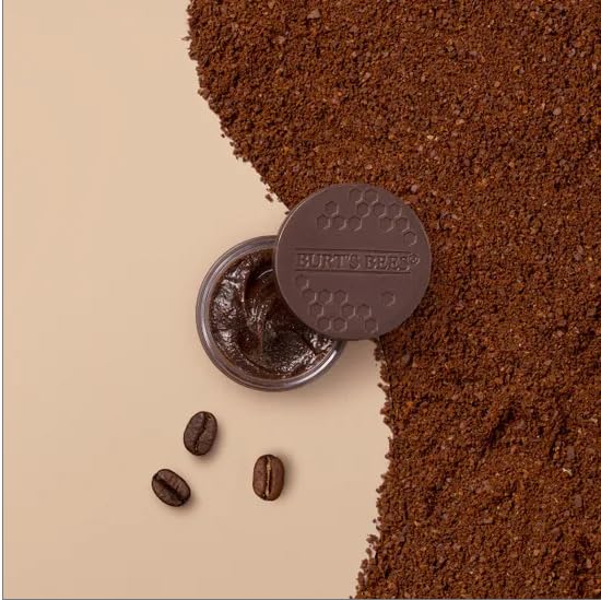 Burt’s Bees Conditioning Coffee Grounds Lip Scrub Natural Origin, 0.25 oz/7.08g - 2 Jars