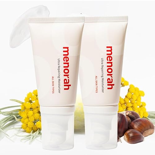 menorah skincare - Juego de humectante ultra reparador, ligero, crema antiarrugas, juego de cuidado de la piel, kits de hidratación facial