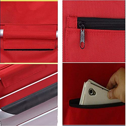 JHYFT Einkaufstrolley Multifunktions-Einkaufstrolleys, Küchenaufbewahrung Utility Carts Fashion Climb The Stairs… – Bild 8