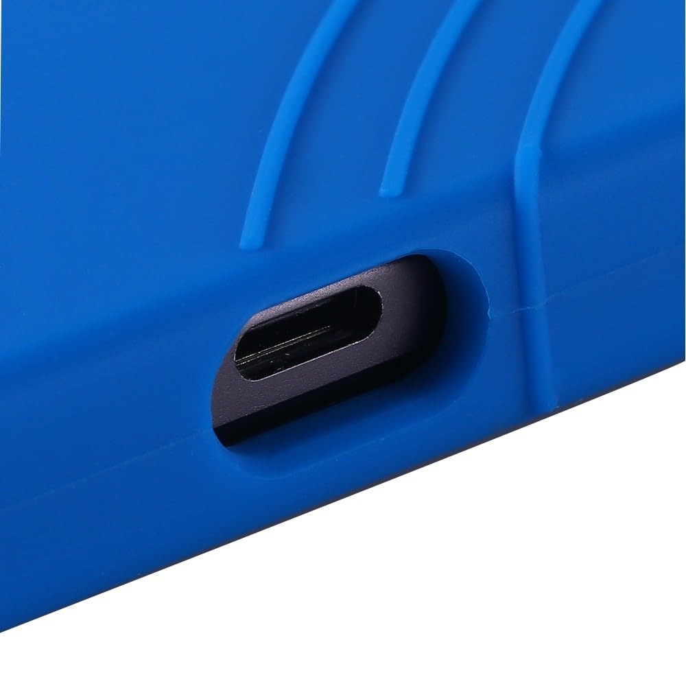 Generic etui kompatybilne z Xiaomi Pad 7 (kolor: fioletowy) odporny na wstrząsy silikonowy pokrowiec z tyłu stojak pokrowiec