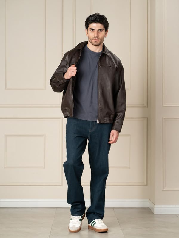 Image of The Pant Project Luxury Relax Fit Stretchable Jeans for Men | Mens Stylish Denim Cotton Jeans