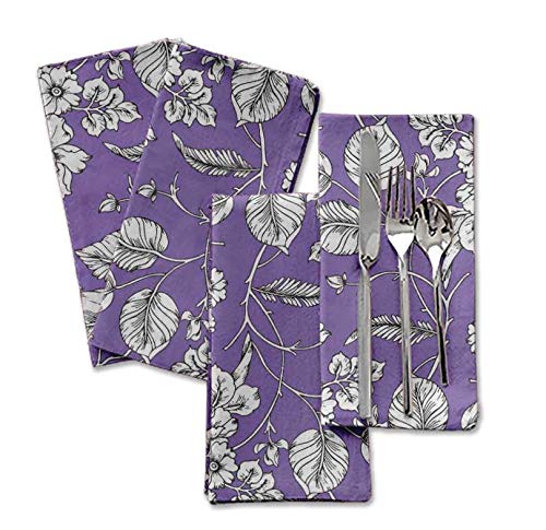 Serviettes de table réutilisables S4Sassy pour remplacer le papier jetable