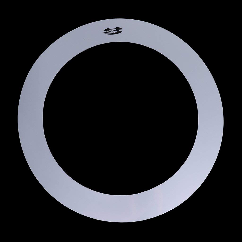 Drum Muffling Rings Set Drum Mufflers 4-Piece Drum Mute Rings Kit - 10 ...