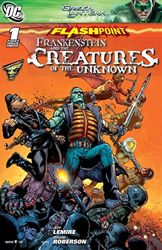 Cover of Flashpoint: Frankenstein and the Creatures of the Unknown #1 (of 3)