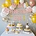 In My Aesthetician Era Banner,Congrats Aesthetician Graduation Birthday Retirement Party Supplies Gold Double Sided