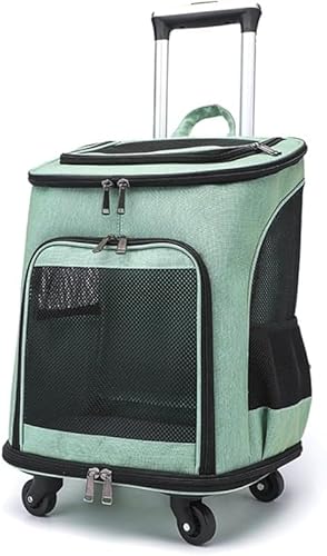 AZIEBAY �y�b�g�L�����A�L���X�^�[�t�� �ʋC���Ƒϋv����������܂肽���ݎ� �g�����[�o�b�O���o�b�N�p�b�N ���^���ƔL�̂��o�����◷�s�ɓK�������@�\�L�����[�o�b�O