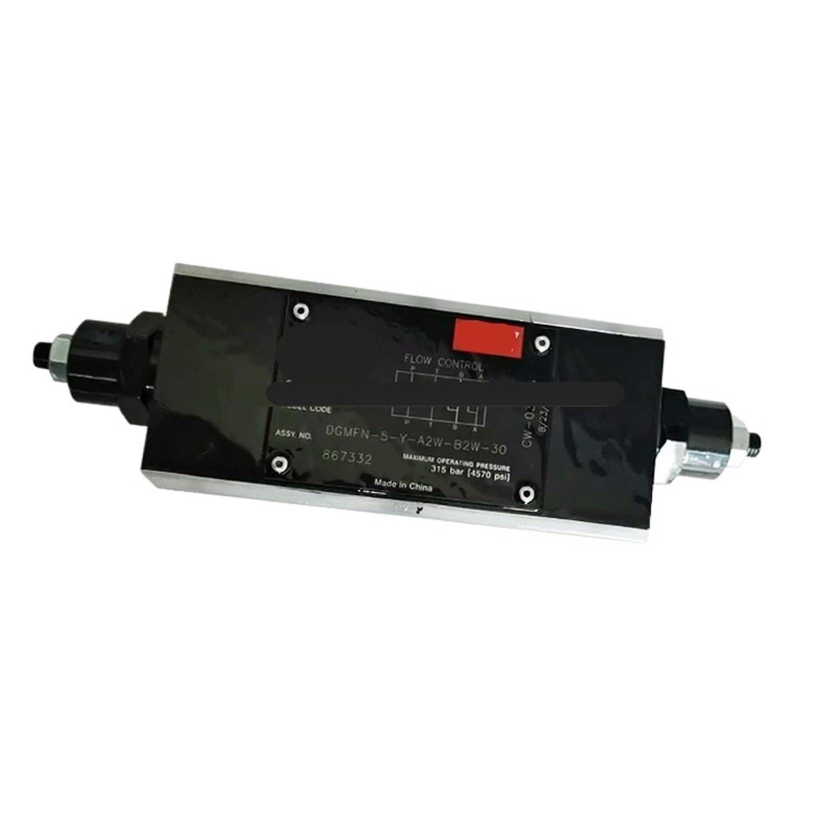Papillon des gaz DGMFN-5-Y-A2W-B2W-30 limiteur de débit modulaire sandwich