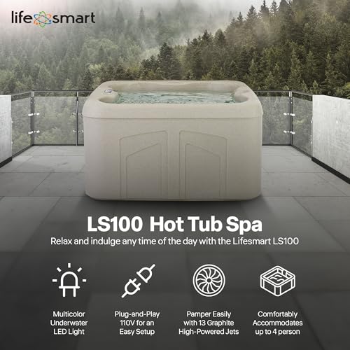 Portable Inflatable Hot Tub 4-Person
