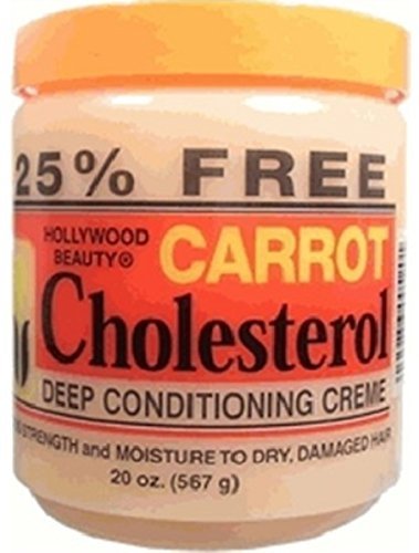 Hollywood Beauty Carrot Cholesterol Deep Conditioning Creme, 20 oz (Pack of 5)