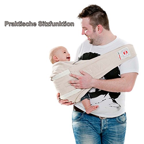 Lodger Shelter 2.0 - 3-in-1 babydrager, babydraagdoek, transportdeken voor baby's en ouders, vanaf geboorte tot 18 m… - Image 5