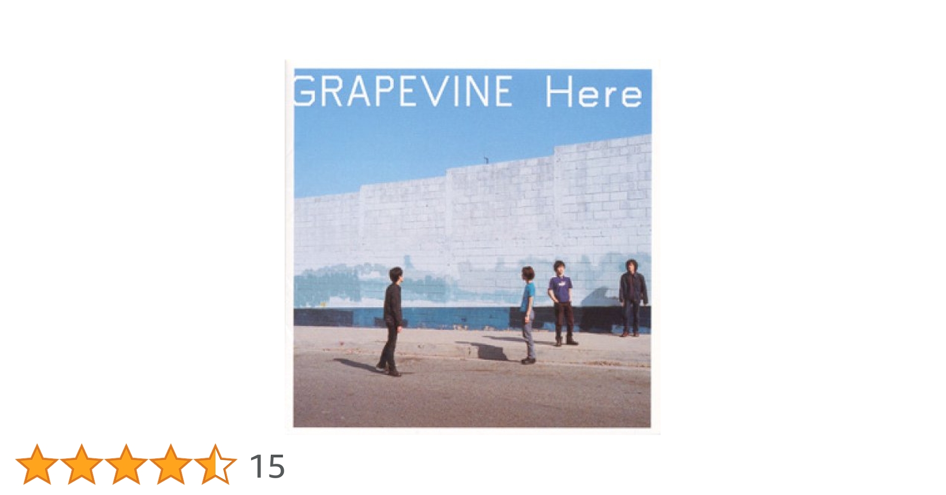 GRAPEVINE Here レコード GRAPEVINE Here レコード Pre Order!