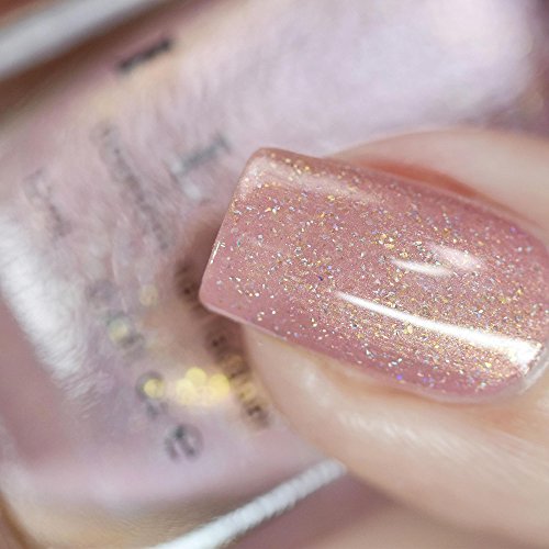 Image of ILNP Bliss - Soft Pink Holographic Nail Polish