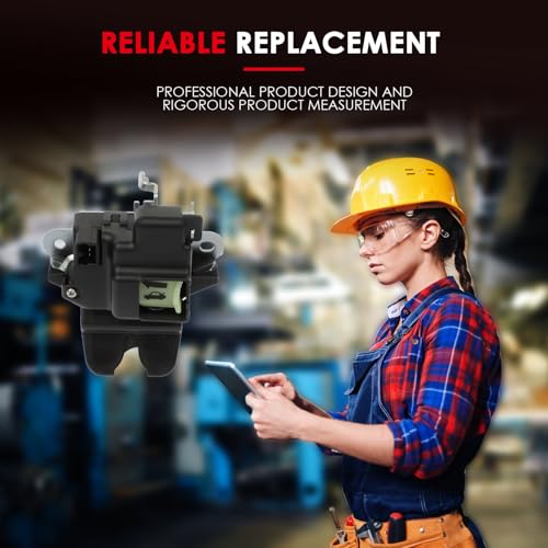 Image of CCIYU Rear Tailgate Trunk Lock Actuator Compatible with 2012 13 14 15 16 2017 For Kia Rio,Rear Trunk Door Lock Latch Actuator Without Keyless Entry, Replace 81230-1W010