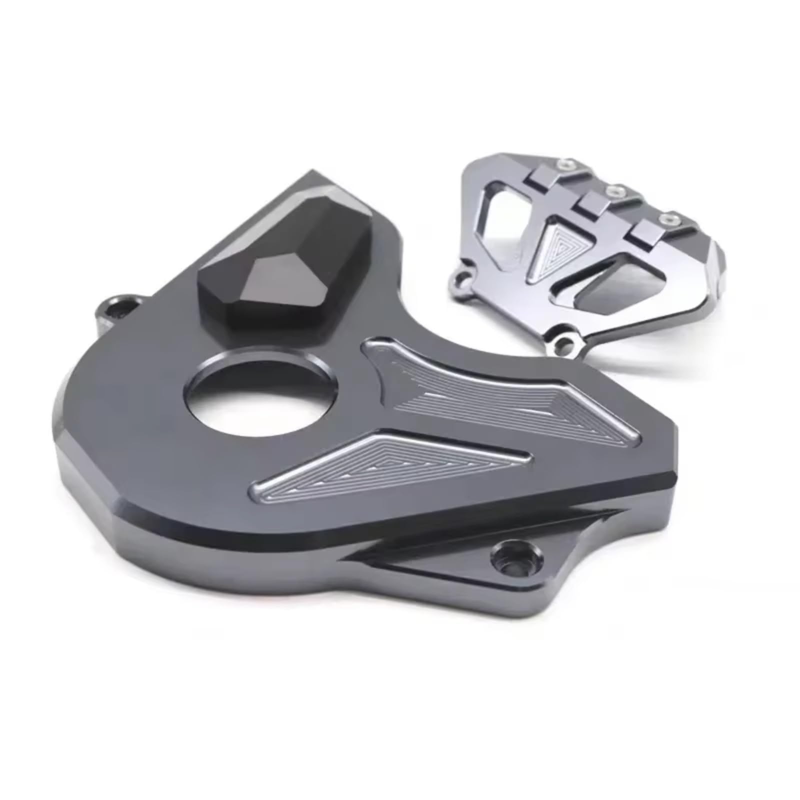 Estabilizador Deslizador Cadena Protector Guía Cadena Compatible Con Cbr650r 2019 2020 Cubierta Protectora Cadena Piñón Delantero Motocicleta Piezas Cubierta Protección Engranajes