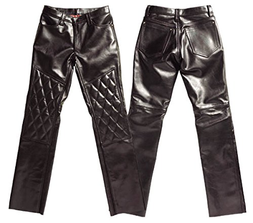Amazon | カドヤ(KADOYA) バイク用レザーパンツ EVO PANTS ブラック