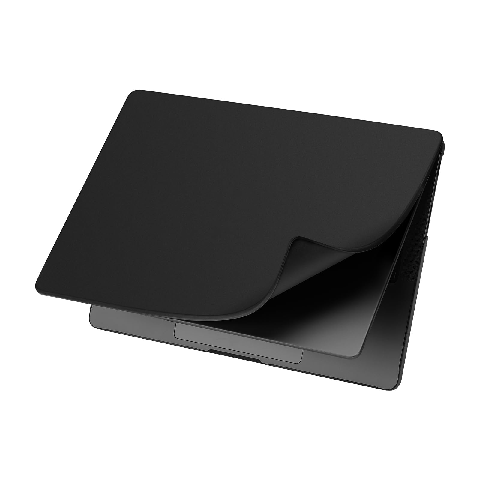 MOSISO Compatible with MacBook Pro 14 inch Case 2025-2021 M5 M4 M3 M2 M1 A3434 A3112 A3185 A3401 A2918 A2992 A2779 A2442, Shockproof Anti-Fingerprint Scratch Resistant PP Matte Case Cover, Black