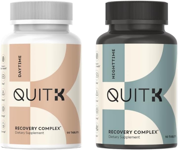 Withdrawal and Detox Support 90 Day Recovery Complex Sleep Energy Stress Mood Craving Support Daily Supplement - Magnesium