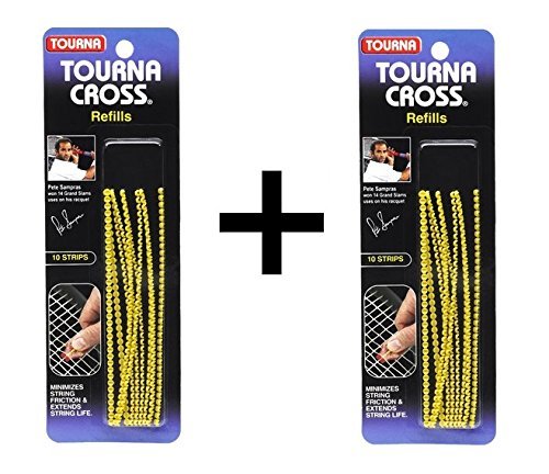 Unique Sports Tourna Set of 10 Cross Refill Strips for Tourna Cross Applicator (Pack of 2)