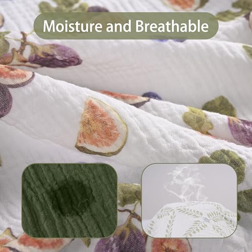 Image of GLLQUEN BABY Muslin Swaddle Blankets for Newborns, Large 40''x38'', 3-Pack | 3Pk, 100% cotton, ultra soft and breathable, gentle on sensitive newborn skin, Multi-use as swaddle wrap, receiving blankets