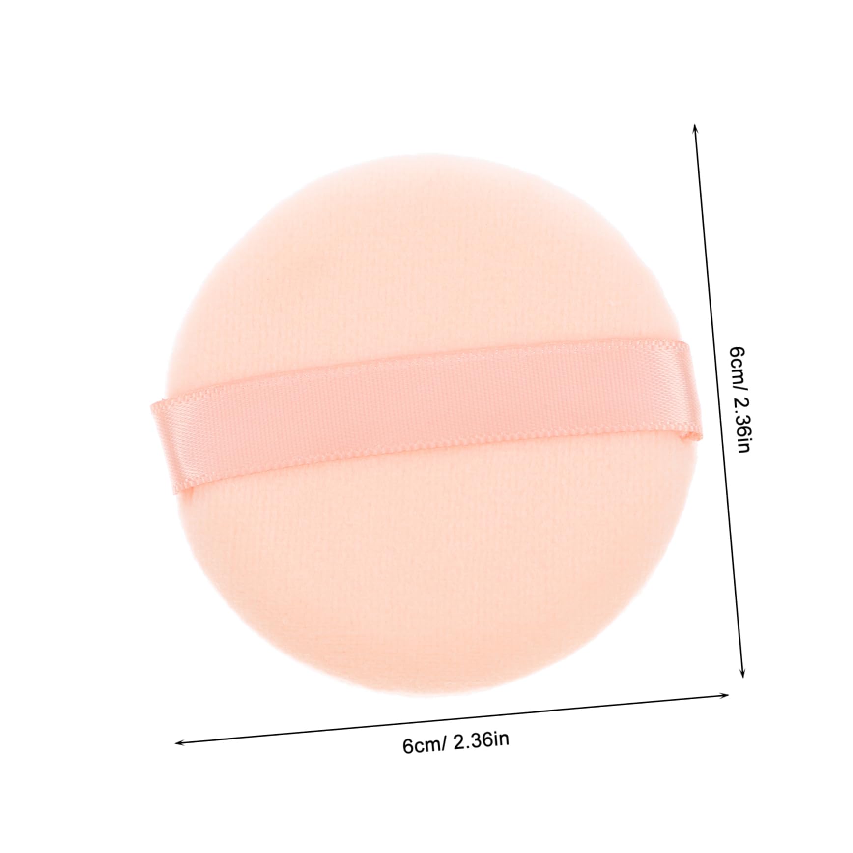 Healvian 16Pcs Cotton Makeup for Loose Powder Setting Velour Cosmetic Foundation for Women Comfortable Smooth and Precise Application for Various Occasions