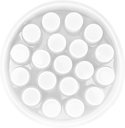 Miniatura 2 de Caja de resina, joyero de almacenamiento de lápiz labial DIY forma redonda reutilizable resina de silicona lápiz labial soporte de almacenamiento