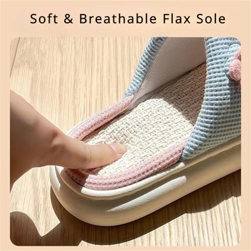 Nevka Breathable Flax Summer Slipper High Rebound Non-Slip Mute Comfort With Soft & Cozy Feel for Your Ultimate Relaxation4