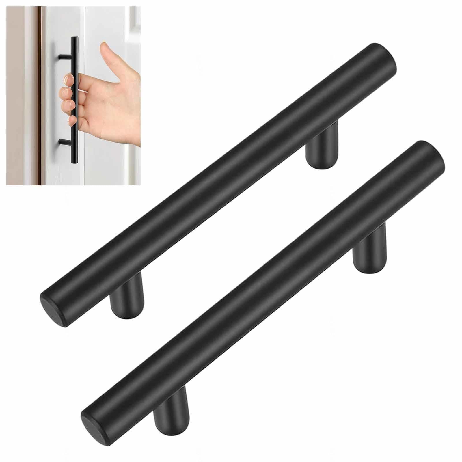 Tiradores Para Armarios De Cocina,Tiradores Para Puertas De Armario De Aleación De Aluminio,Manija Para Muebles En T,Manija Negros Para Puerta,Mango De Cajón,Para Baños,Quantities:20-holecenters:320mm